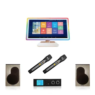 【金將科技】KKPAD21.5+GMA2+J38(點歌機+擴大機組+喇叭)_