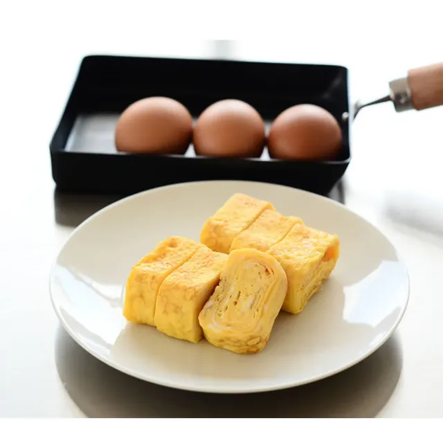 【極PREMIUM】不易生鏽窒化鐵炒鍋 28cm+玉子燒18x13cm兩件組(日本製極鐵鍋無塗層)