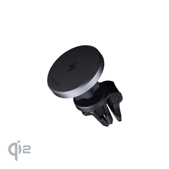 【AUKEY】HD-MC13 Qi2 磁吸15W無線車充(Qi2磁吸快充  自由角度)