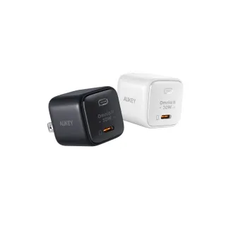 【AUKEY】AUKEY Omnia II Mini 30W（PA-B1L）Type-C 氮化鎵 PD快充充電器(專為iPhone 15而生)