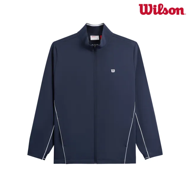 【WILSON】Depth Shot Track Suit 男款 服飾 外套 海軍藍 WM20081512DBC