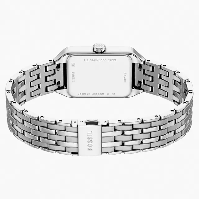 【FOSSIL】Raquel Mini 復古羅馬方形氣質女錶 手錶-18mm 618年中慶 推薦(ES5469)