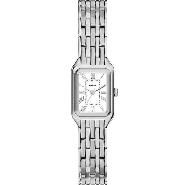 【FOSSIL】Raquel Mini 復古羅馬方形氣質女錶 手錶-18mm 618年中慶 推薦(ES5469)