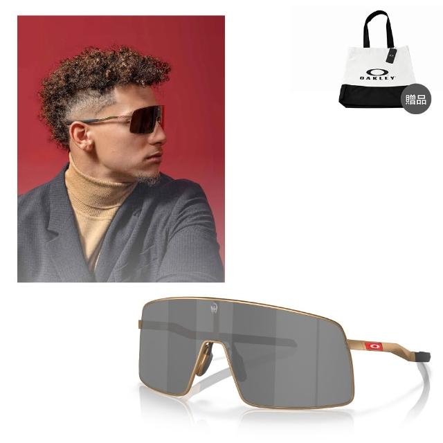 【Oakley】Sutro Ti 鈦金屬太陽眼鏡 Patrick Mahomes II聯名版(OO6013 05)