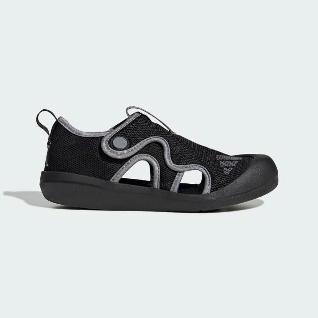 【adidas 愛迪達】Altaventure 3 C 中童 運動涼鞋 休閒穿搭 黑 戲水 魔鬼氈(JP5747)