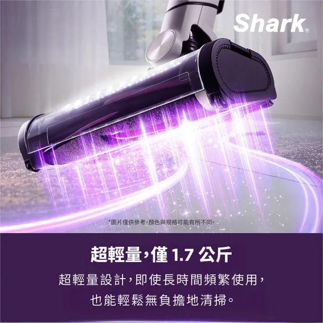 【Shark】LC351 EVOPOWER Neo+自動集塵智能無線吸塵器(輕量 抗纏結 HEPA濾網 寵物毛 車用 手持)