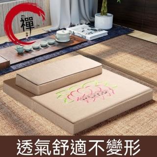 新川 蓮花靜修打坐墊60x60cm（禪修墊 拜佛墊 跪拜墊 蒲團）