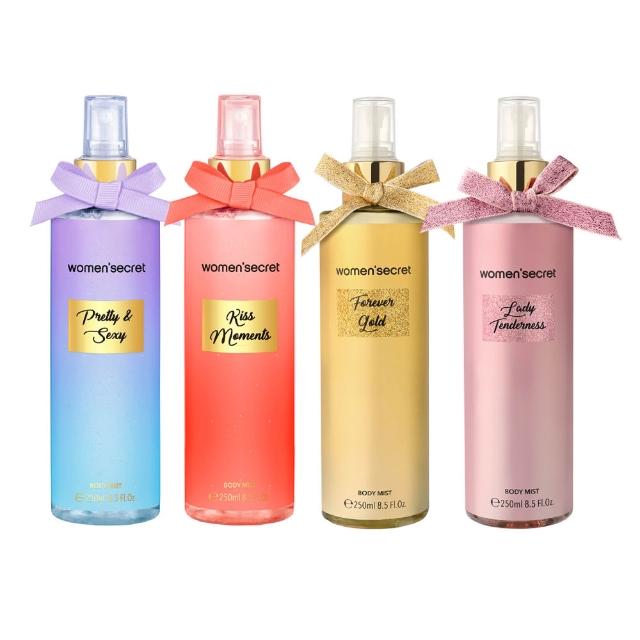 即期品【WOMEN’SECRET】福利品-香氛身體噴霧 250ml-包裝瑕疵品任選(專櫃公司貨)
