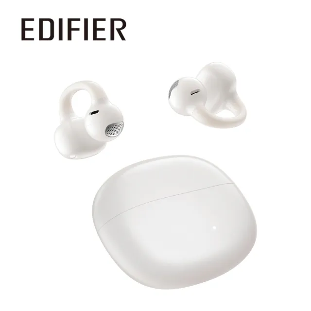 【EDIFIER】Comfo Q 開放式耳夾藍牙耳機(IP56 防塵防水/專屬APP/定向聲學降低漏音/全天候舒適配戴)