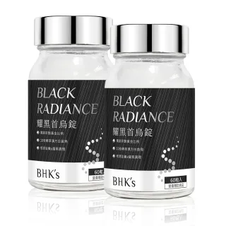 【BHK’s】耀黑首烏錠 2瓶(60粒/瓶)