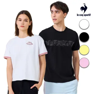 【LE COQ SPORTIF 公雞】抗UV短袖T恤 男女款 4色 LWX21304_LWX22304
