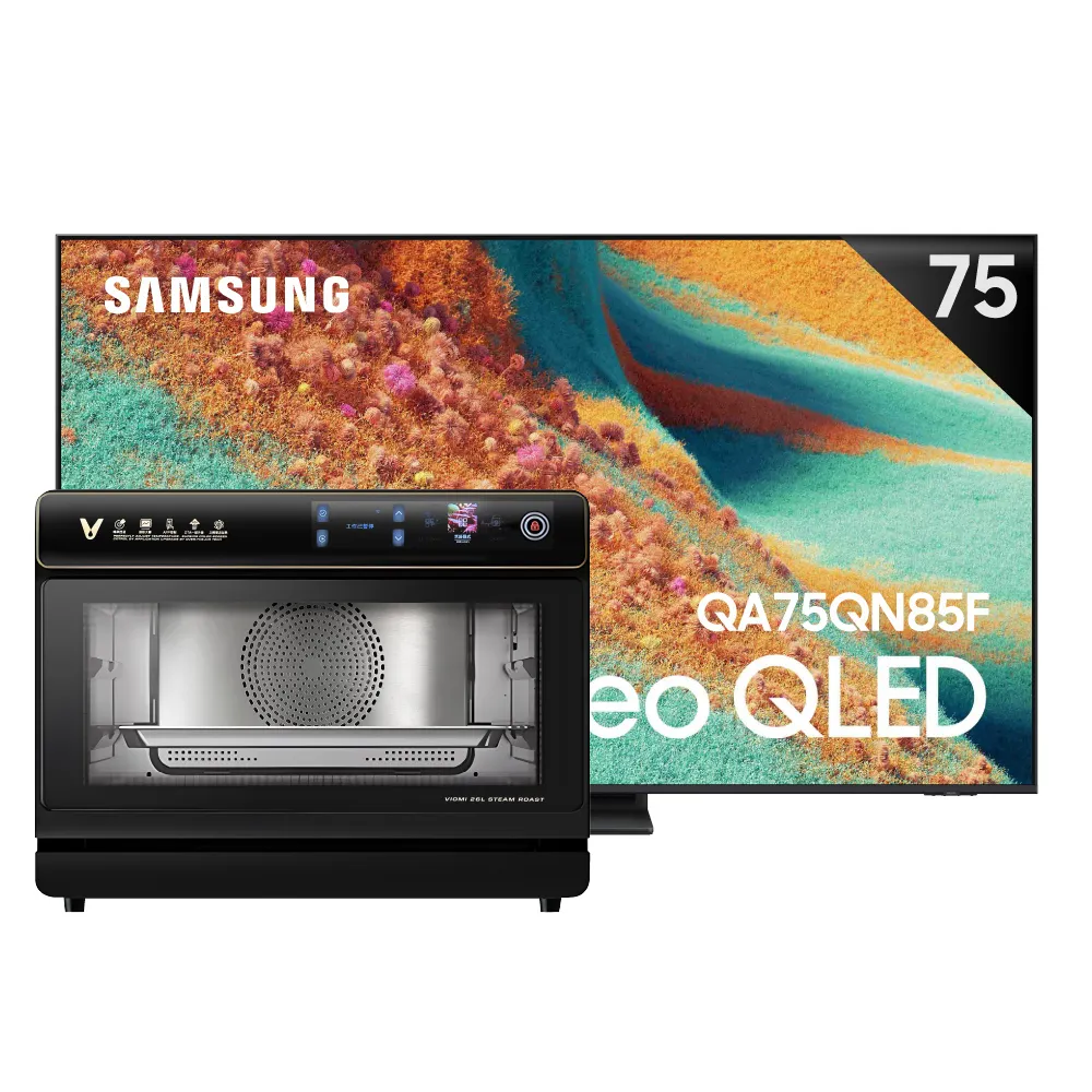 【Samsung 三星】75型 4K Neo QLED 144Hz Mini LED AI智慧顯示器 75QN85F 壁掛安裝(QA75QN85FAXXZW)