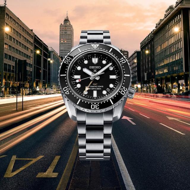 【SEIKO 精工】Prospex 大谷翔平廣告款 GMT 三日鍊潛水陶瓷機械錶-42mm(SPB383J1/6R54-00D0D)
