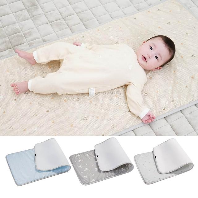 【GIO Pillow】中床 60×120cm 超透氣排汗嬰兒床墊 M號 送收納袋(嬰兒床墊 透氣床墊 可水洗床墊)