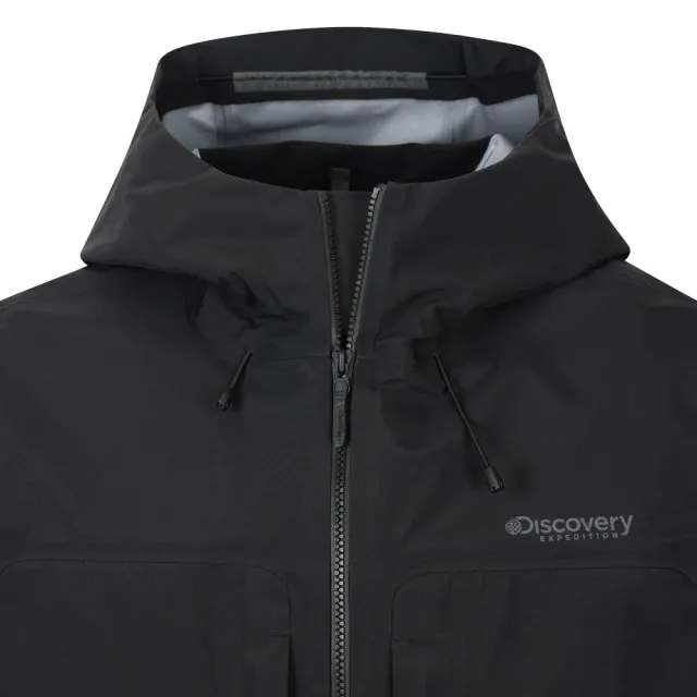 【Discovery Expedition】Uni GORE-TEX 3L 連帽外套 機能外套 防風 防潑水 (DXWJ2K061-BKS)