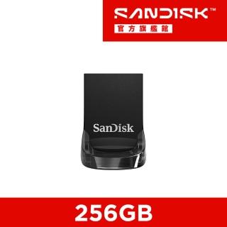 【SanDisk 晟碟】SANDISK Ultra Fit USB 256GB 隨身碟(公司貨)