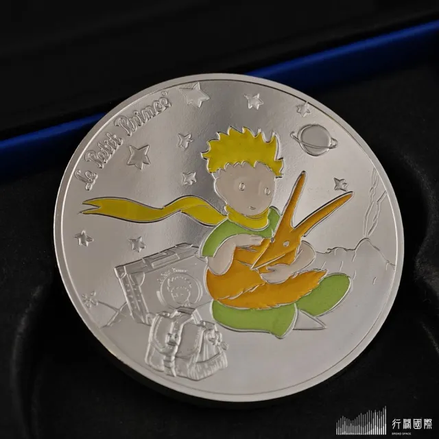純銀製　大正2年　大日本蠶絲會　​​品評會　メダル　銀牌　約117g 行闊國際) 22.2克法國巴黎鑄幣廠2026小王子- 狐狸99.9% 彩色精鑄白銀
