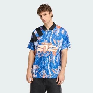 【adidas 愛迪達】Graphic Jersey 男 足球衣 藍 2026 FIFA 紐約 短袖球衣(KD8432)