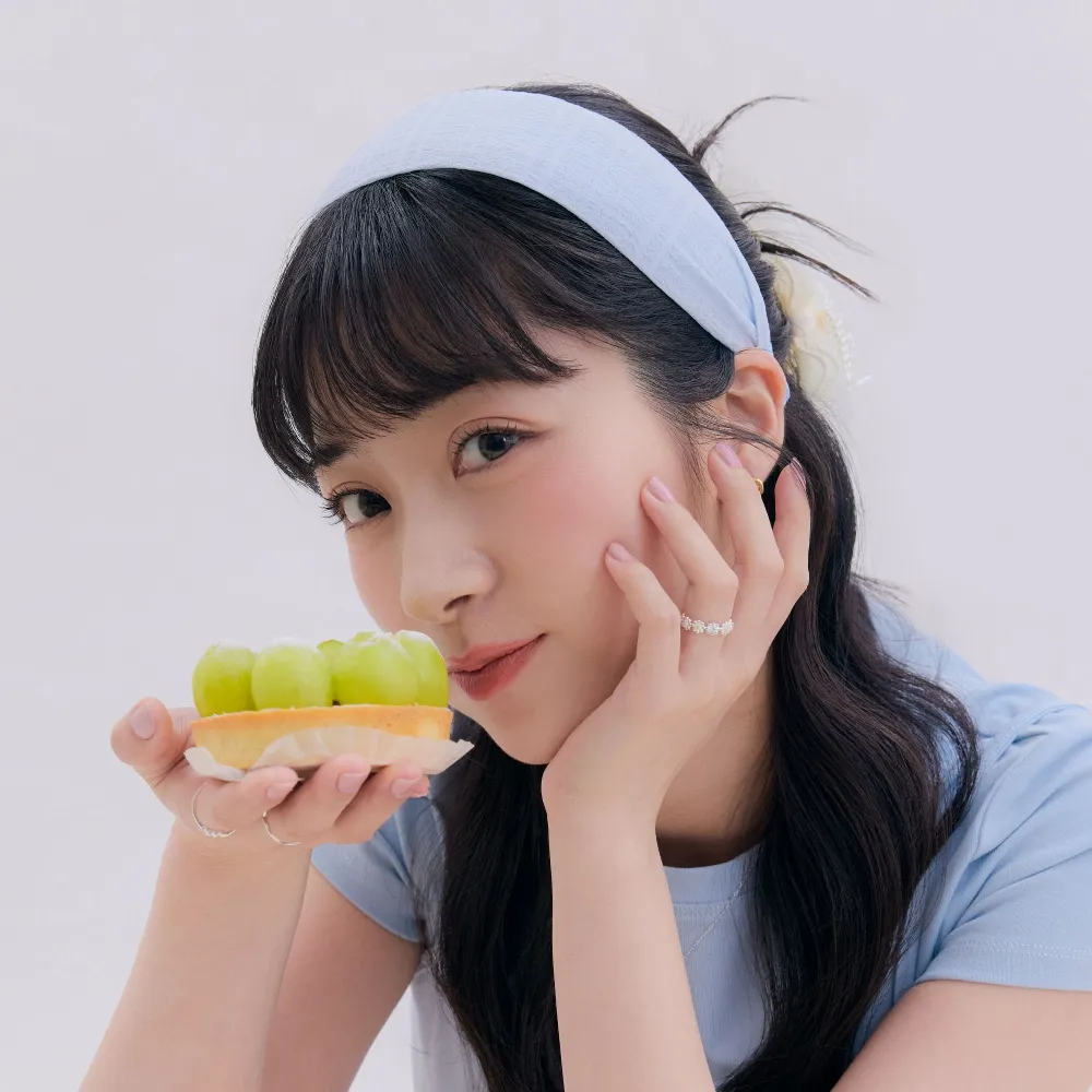 【vacanza】雲感純色 髮箍(髮飾 生日禮物)
