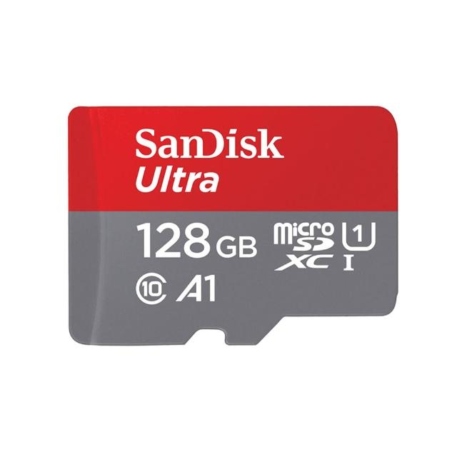 【SanDisk 晟碟】Ultra microSDXC UHS-I 記憶卡128GB(公司貨)