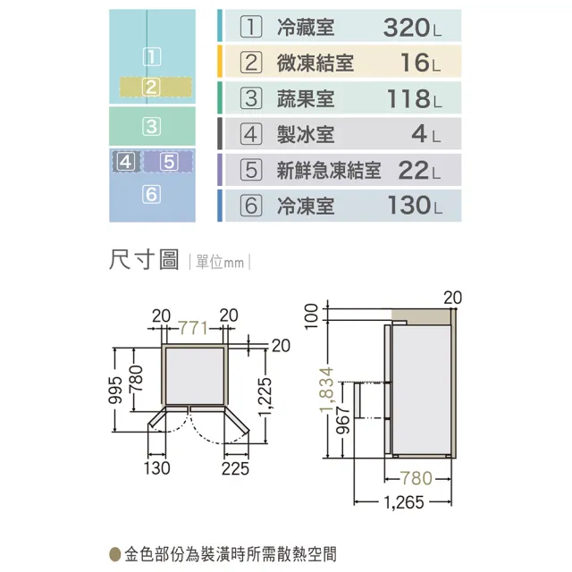 【Panasonic 國際牌】家電快配★610公升一級能源效率IOT無邊框岩板玻璃四門變頻冰箱-黑NR-D615XGS-B