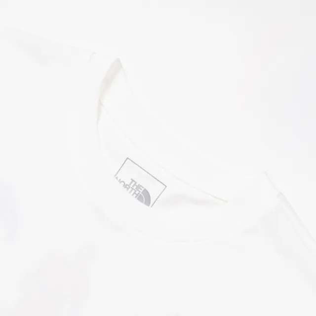【The North Face】北臉 短袖上衣 男 女 中性 速乾 U ICONIC BOX RELAXED SS TEE GRAPHIC 白 NF0A8GVUFN4