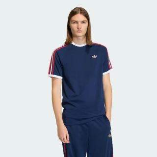 【adidas 愛迪達】短袖上衣 男 三葉草 亞規 3S TEE 藍 KC8636