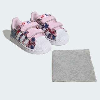 【adidas 愛迪達】LIBERTY LONDON SUPERSTAR II 休閒鞋 嬰幼童鞋 - Originals JQ2003