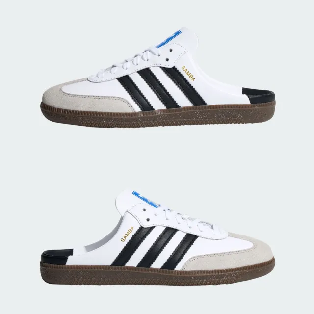 【adidas 愛迪達】SAMBA OG 穆勒鞋 滑板 德訓鞋 復古 女鞋 - Originals LB3814