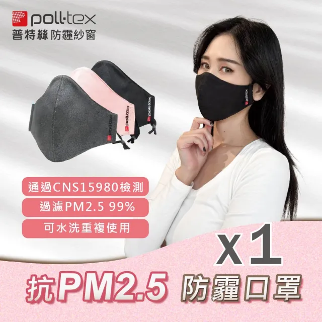 【Poll-tex 普特絲】Poll-tex防霾抗敏口罩_成人版(施工級別)