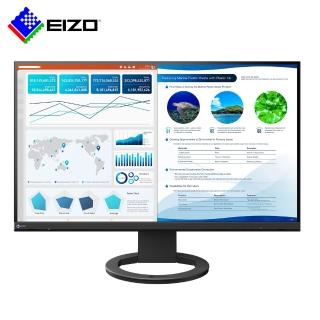 【EIZO】FlexScan EV2740S黑色 27型 4K 3840x2160 16:9 商用電腦螢幕 (Type-C/可壁掛)