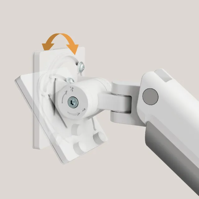 【FUNTE】電動升降桌專用｜Arco 重型氣壓式單螢幕支架