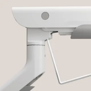 【FUNTE】電動升降桌專用｜Arco 重型氣壓式雙螢幕支架