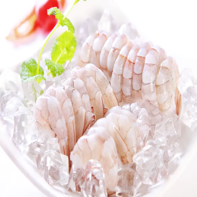 【海之醇】2630超大無膨發剖背蝦仁8包組(150g±10%/包)