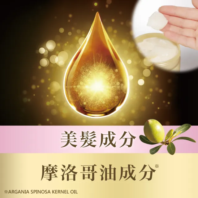 【LUCIDO-L 樂絲朵-L】摩洛哥精華油60ml+護髮膜220g(滋潤型)