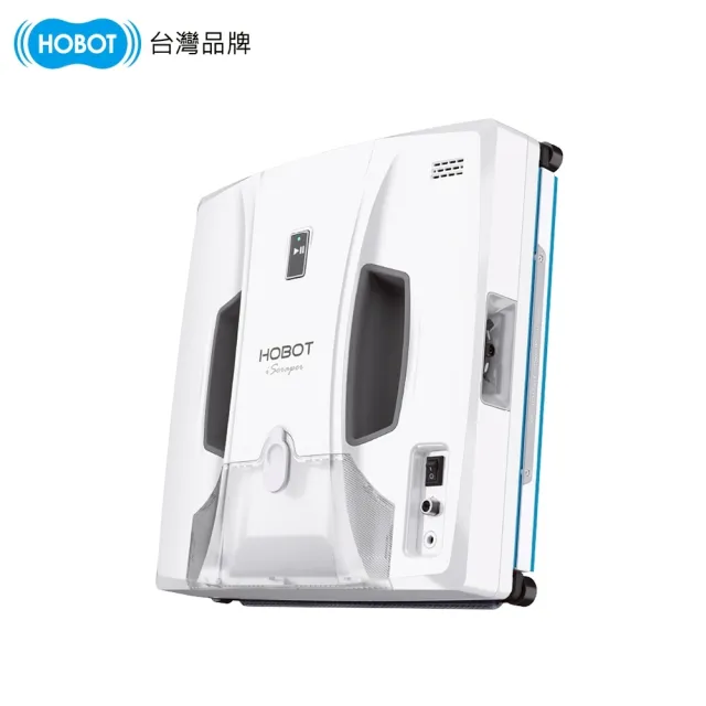 【HOBOT 玻妞】擦玻璃機器人 HOBOT-SP10 (噴擦刮超透亮/廣角雙側雙噴水/便攜式收納盒)