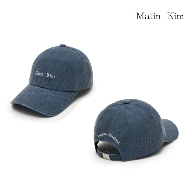 【MATIN KIM】官方旗艦 經典迷你LOGO刺繡棒球帽(多款任選)