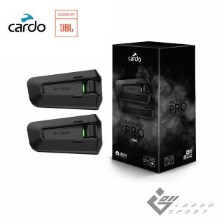 【Cardo】PACKTALK PRO 安全帽通訊藍牙耳機(雙入組 官方直營)