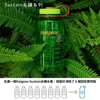 【NALGENE】Nalgene水壺 Sustain 寬嘴水壼 1500ml(馬布谷戶外)