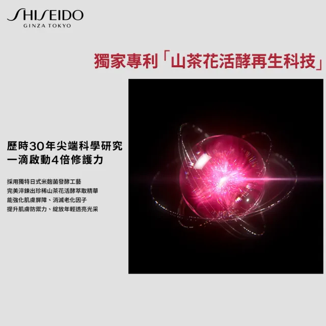 【SHISEIDO 資生堂國際櫃】迷你小紅瓶PowerMax修護組(小紅瓶/奇蹟露/交換禮物首選/精華液/乳霜/新品)