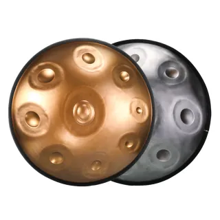 【HLURU 魯儒】手碟 手碟空靈鼓 打擊樂器 handpan 手碟鼓 飛碟鼓 鋼舌鼓 9音 (贈4大配件)