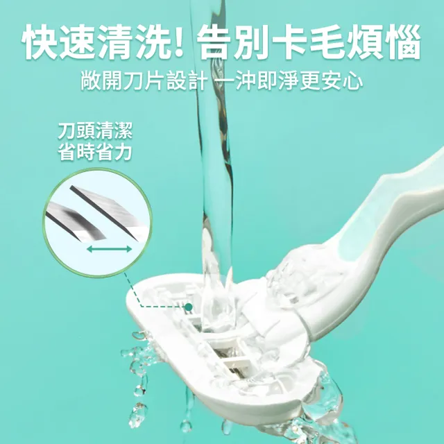 【Gillette 吉列】維納斯 敏感肌適用除毛刀-1刀架2刀頭