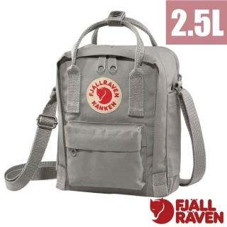 【Fjallraven】小狐狸 K☆nken Sling 防潑水隨身袋2.5L.側背包/ 23797-021 霧灰