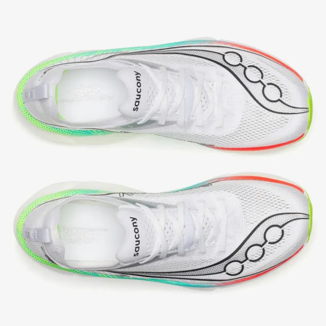 【SAUCONY 索康尼】ENDORPHIN ELITE 3 男款 路跑鞋 S100981-1021 流動白 碳纖維板 競速 馬拉松