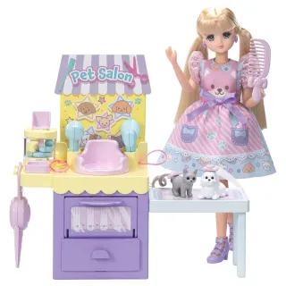 【TAKARA TOMY】Licca 莉卡娃娃 莉卡工作夥伴組-寵物美容師凱倫