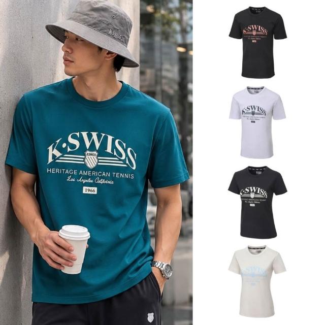 【K-SWISS】透氣短袖T恤 26SS TEE 6 彈性親膚 休閒 運動 男短袖 女短袖 多色 (1013703/1913703)