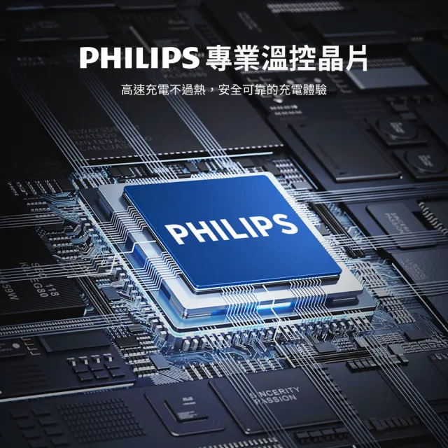 【Philips 飛利浦】2入組-DLP5715C 10000mAh 22.5W透明工業美學行動電源(掛繩設計/急速滿電/36Wh_具Wh標示)