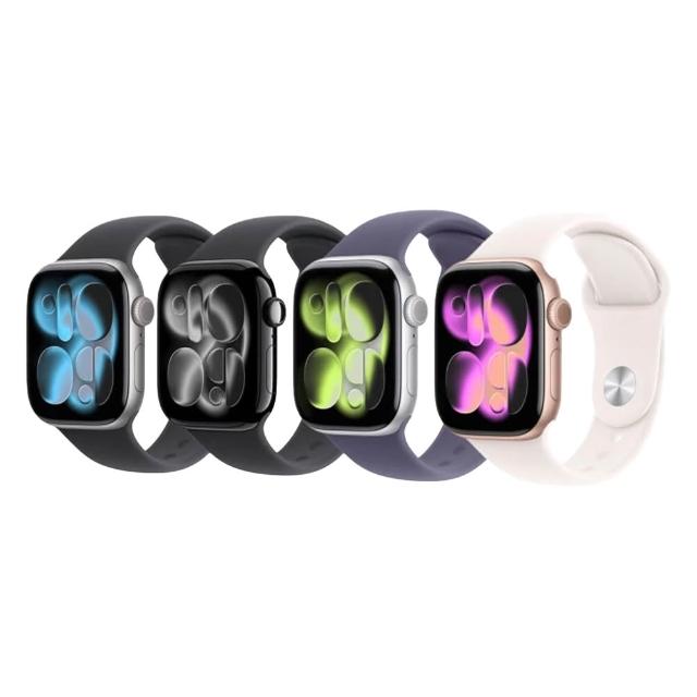 【Apple】Apple Watch S11 GPS 46mm(鋁金屬錶殼搭配運動型錶帶)
