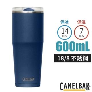 【CAMELBAK】Thrive Tumble 18/8 防漏不鏽鋼雙層真空保溫杯600ml(保冰).水杯 /CB2845403060 海軍藍