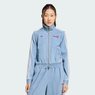 【adidas 愛迪達】COCA COLA 牛仔外套 女 - Originals KY7548